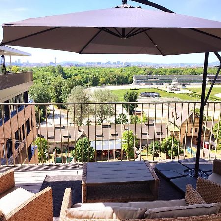 Panorama Apartment Vienna - Free Parking, Sauna & Fitness Dış mekan fotoğraf